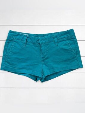 Hurley teal low rise shorts